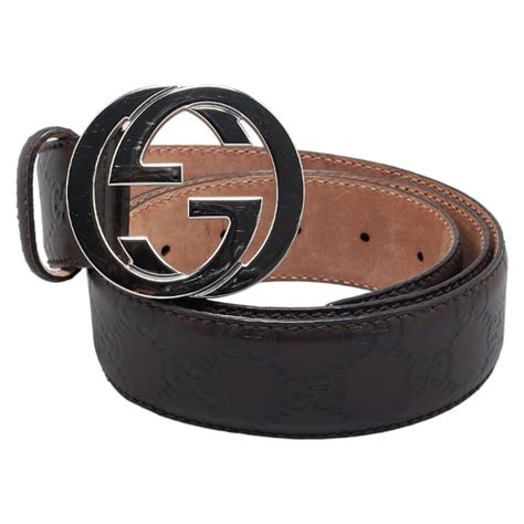 480199 gucci belt|Gucci leather belt.